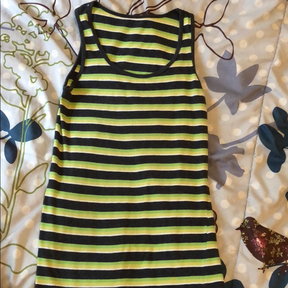 Striped tank top